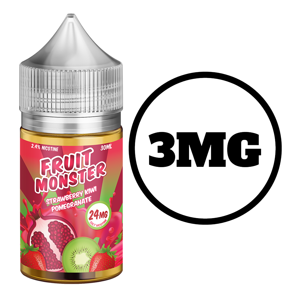 [3525] FRUIT MONSTER 100ML (3mg, Strawberry Banana)