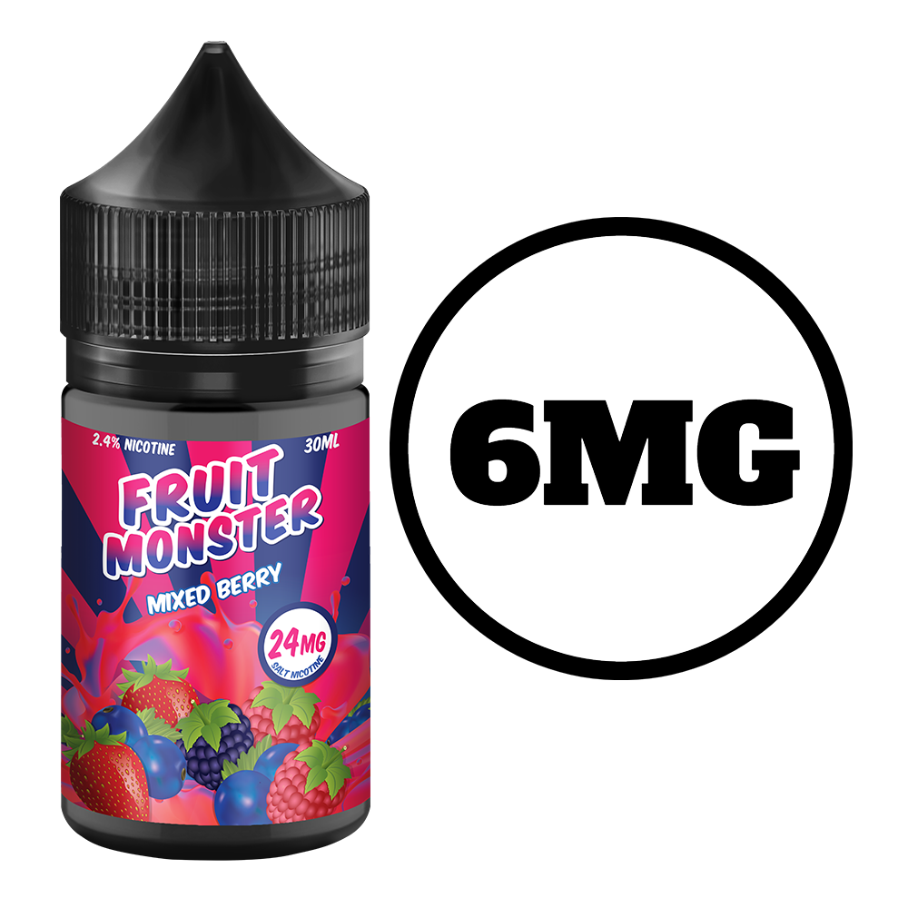 [3526] FRUIT MONSTER 100ML (6mg, Strawberry Banana)