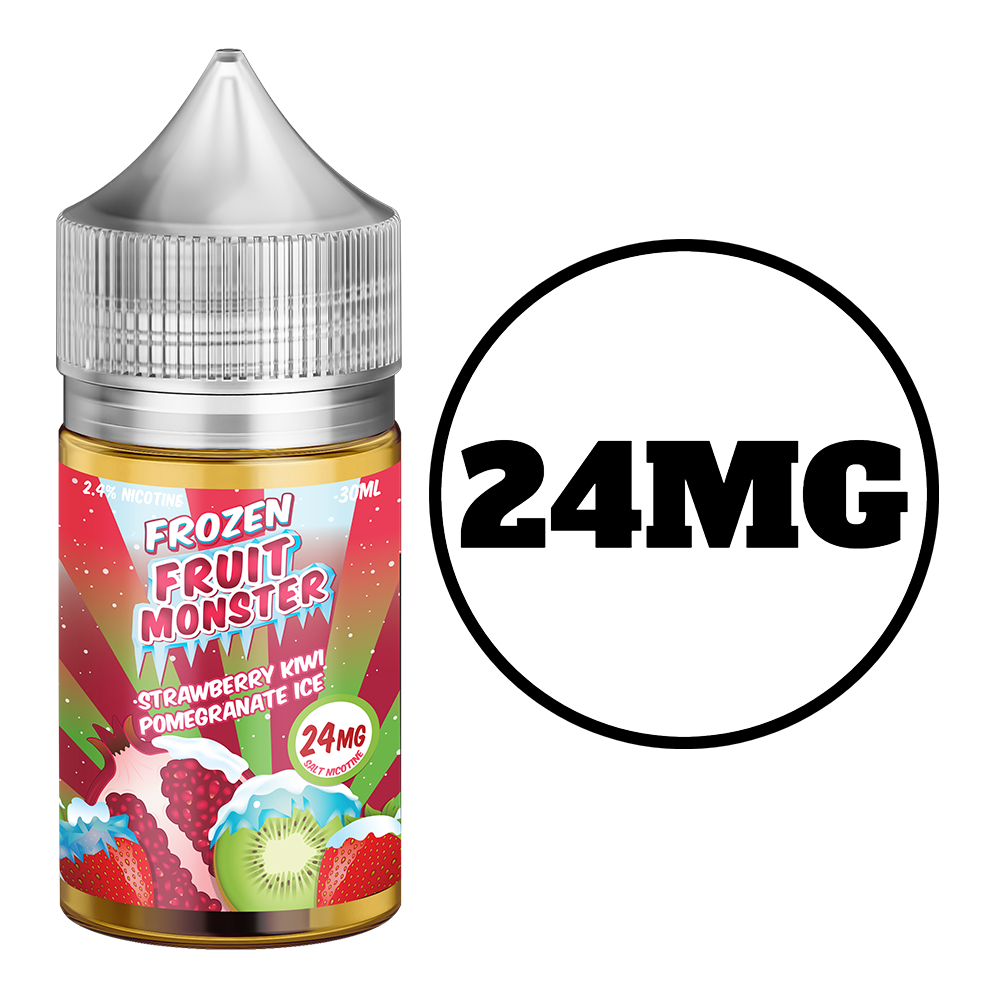 [3554] FROZEN FRUIT MONSTER 30ML (48mg, Strawberry Kiwi Pomegranate Ice)