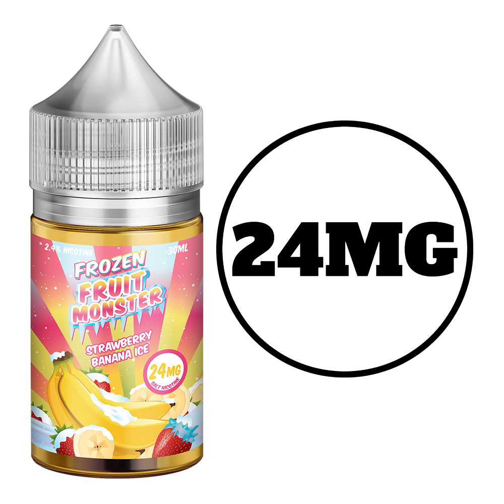 [Q-2024-12] FROZEN FRUIT MONSTER 30ML (48mg, Strawberry Banana Ice)