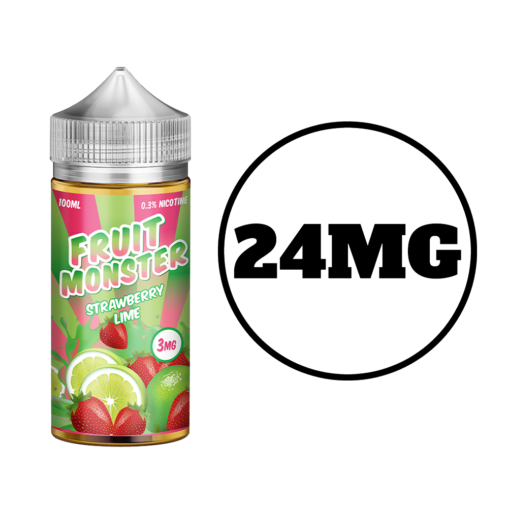 [5238] FROZEN FRUIT MONSTER 30ML (48mg, Strawberry Lime Ice)