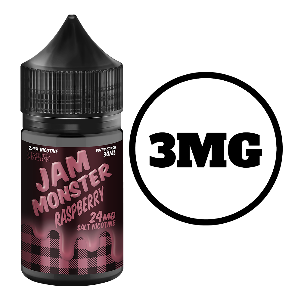 [Q-2649-11] JAM MONSTER 100ML (3mg, Blueberry)