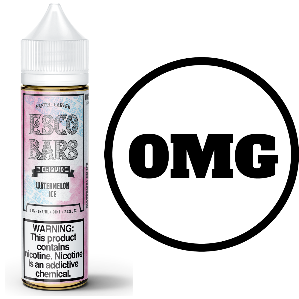 [Q-1909-07] ESCO BARS JUICE 60ML (0mg, Watermelon Ice)