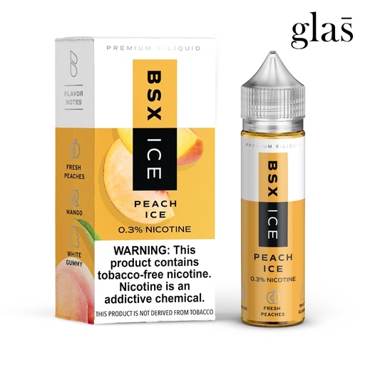 [Q-2197-04] GLAS BSX (6MG, Peach Ice)