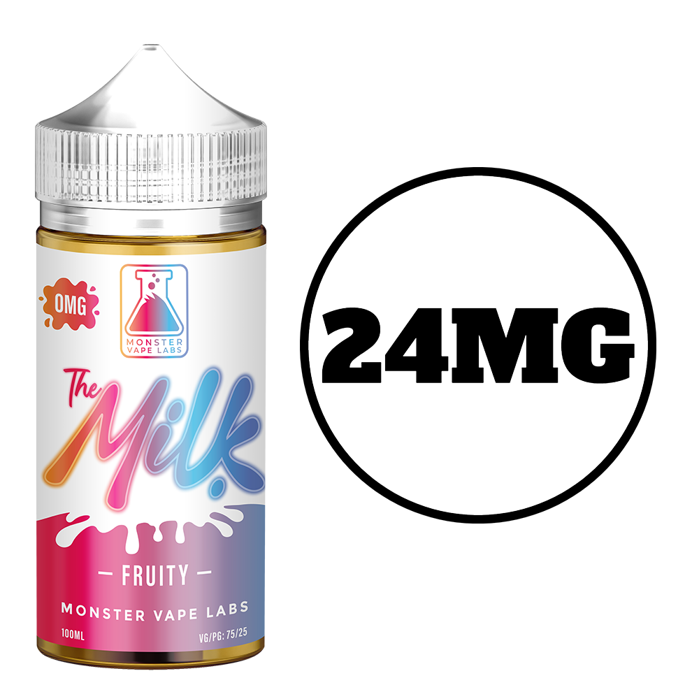 [Q-3681-03] THE MILK 100ML  (24mg, Berry Crunch)