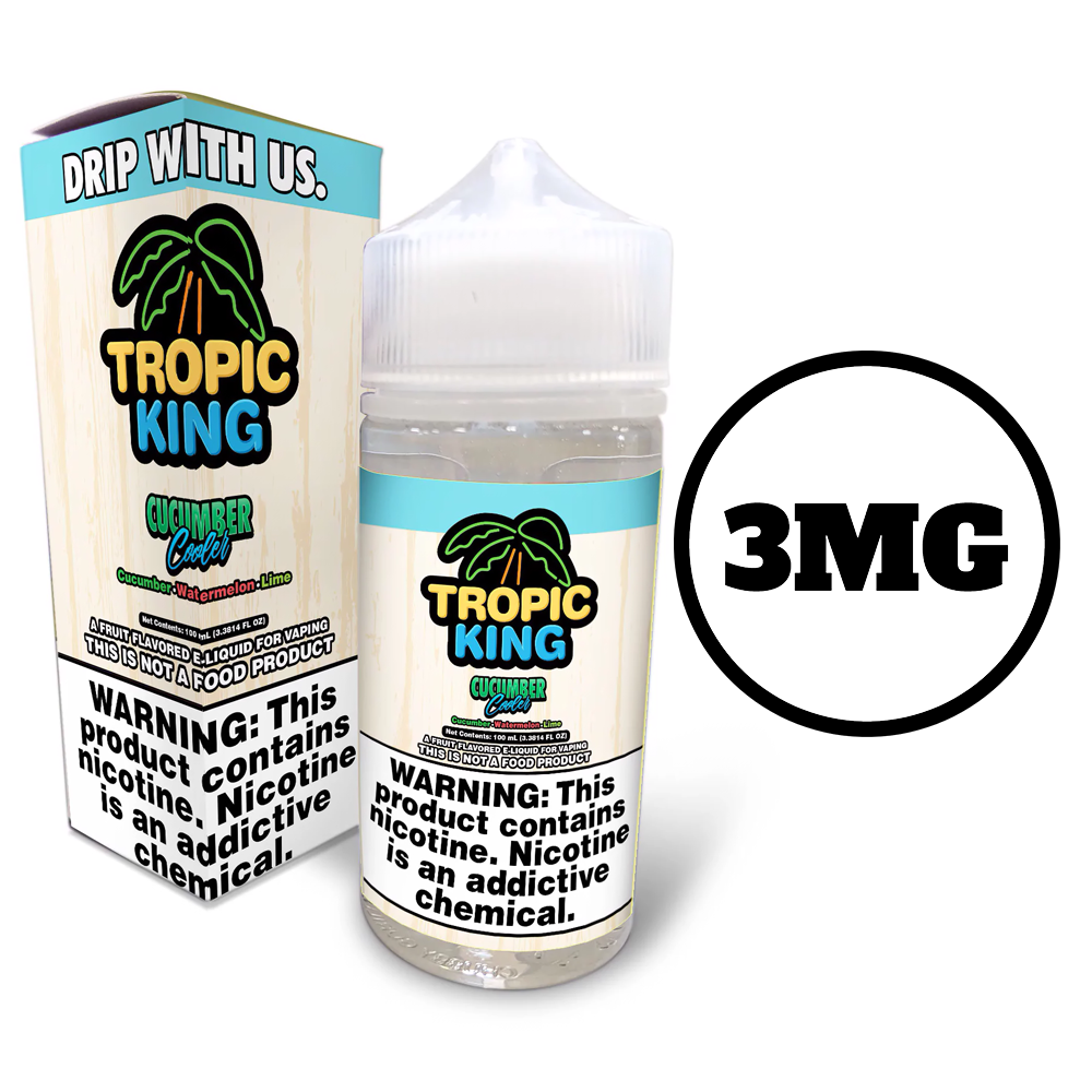 [Q-3701-10] TOPIC KING 100ML (6mg, Cucumber Cooler)