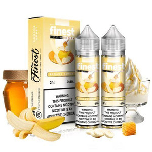 [Q-3674-04] THE FINEST 2X60ML (6mg, Banana Honey)