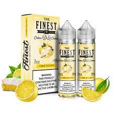 [Q-3674-28] THE FINEST 2X60ML (0mg, Lemon Custard)
