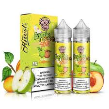 [Q-3674-11] THE FINEST 2X60ML (6mg, Apple Peach Sour)