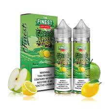 [Q-3674-41] THE FINEST 2X60ML (0mg, Green Apple Citrus)