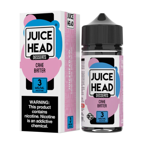 [Q-2667-04] JUICE HEAD DESSERT 100ML (3mg, Cake Batter)