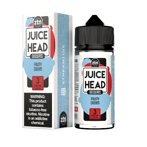 [Q-2667-05] JUICE HEAD DESSERT 100ML (3mg, Fruity Cream)