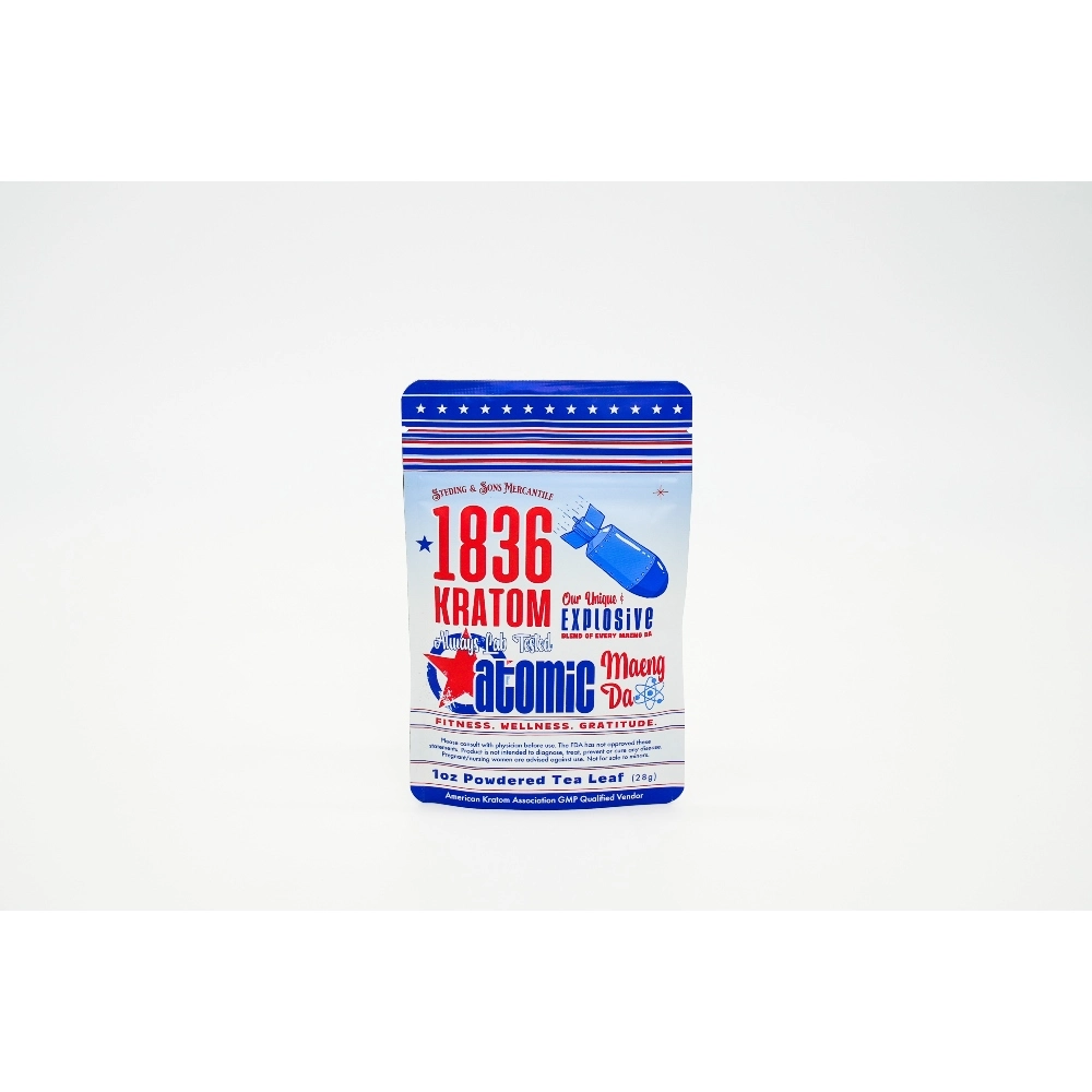 [Q-1078-04] 1836 1OZ POWDERED LEAF (Atomic Maeng Da)