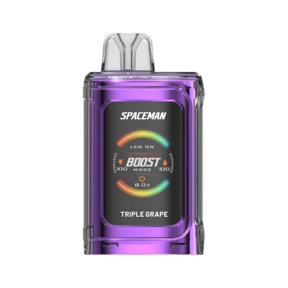 [Q-3601-08] SPACEMAN PRISM 20K DISPOSABLE VAPE 18ML (Triple Grape)