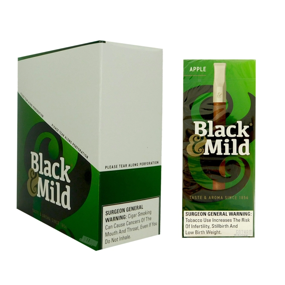 [Q-1394-01] BLACK & MILD CIGARS 5PK (Apple 5-Pack)