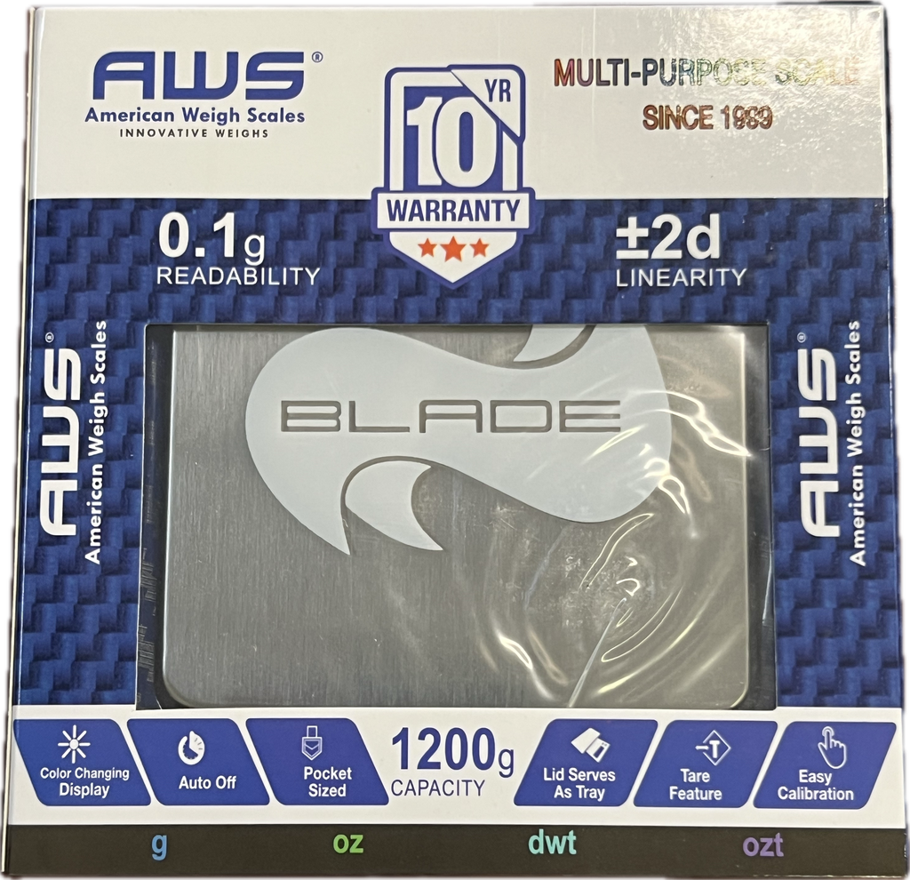 AWS BLADE SCALE 1200G X 0.1G CARBON FIBER