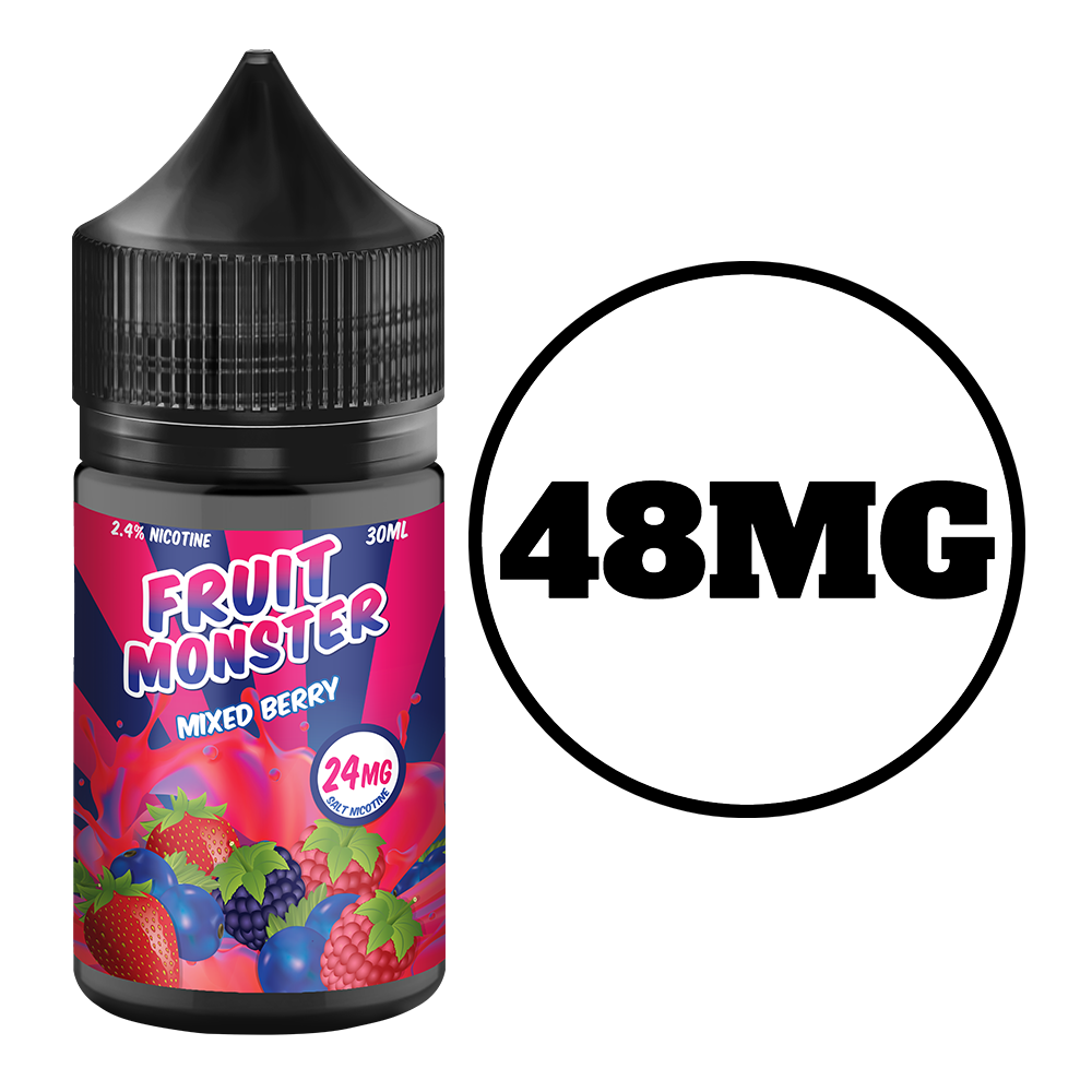 [Q-2026-08] FRUIT MONSTER 30ML (48mg, Strawberry Kiwi Pomegranate)