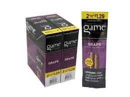 [Q-2058-14] GAME CIGARILLOS 2/$1.29 (Grape)