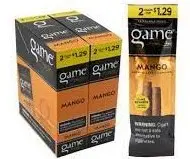 [Q-2058-02] GAME CIGARILLOS 2/$1.29 (Mango)