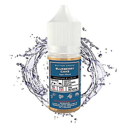 [383] GLAS BSX SALTS 30ML (50mg, Blueberry Cake)