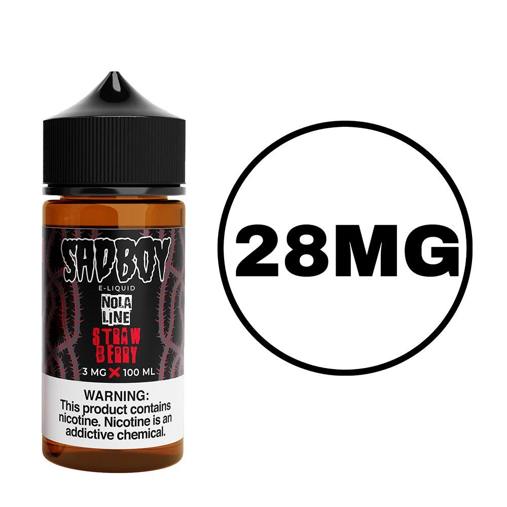 [Q-3285-32] SADBOY 30ML (48mg, Straw Nola)