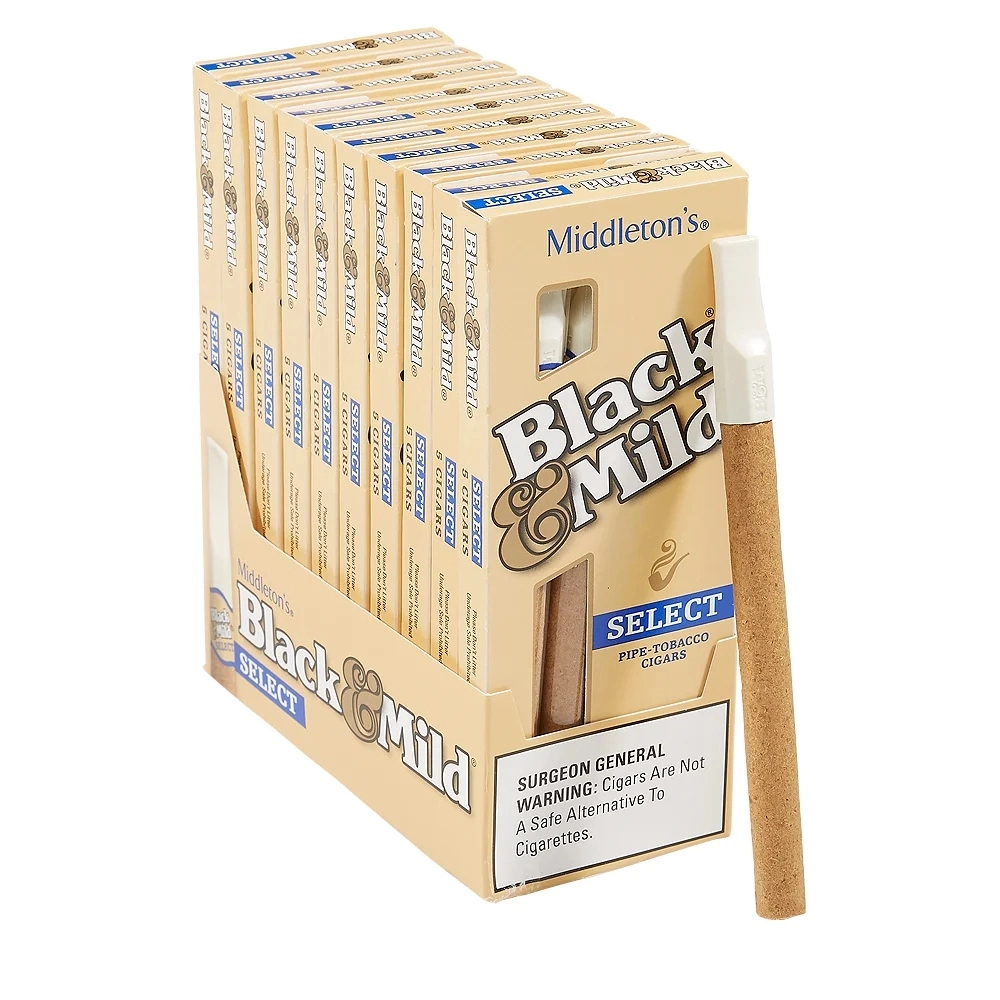 BLACK & MILD CIGARS SELECT 5-PACK