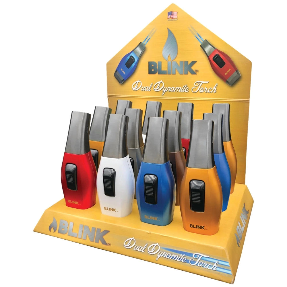 BLINK DYNAMITE TWO FLAME TORCH - 12 PCS PER BOX