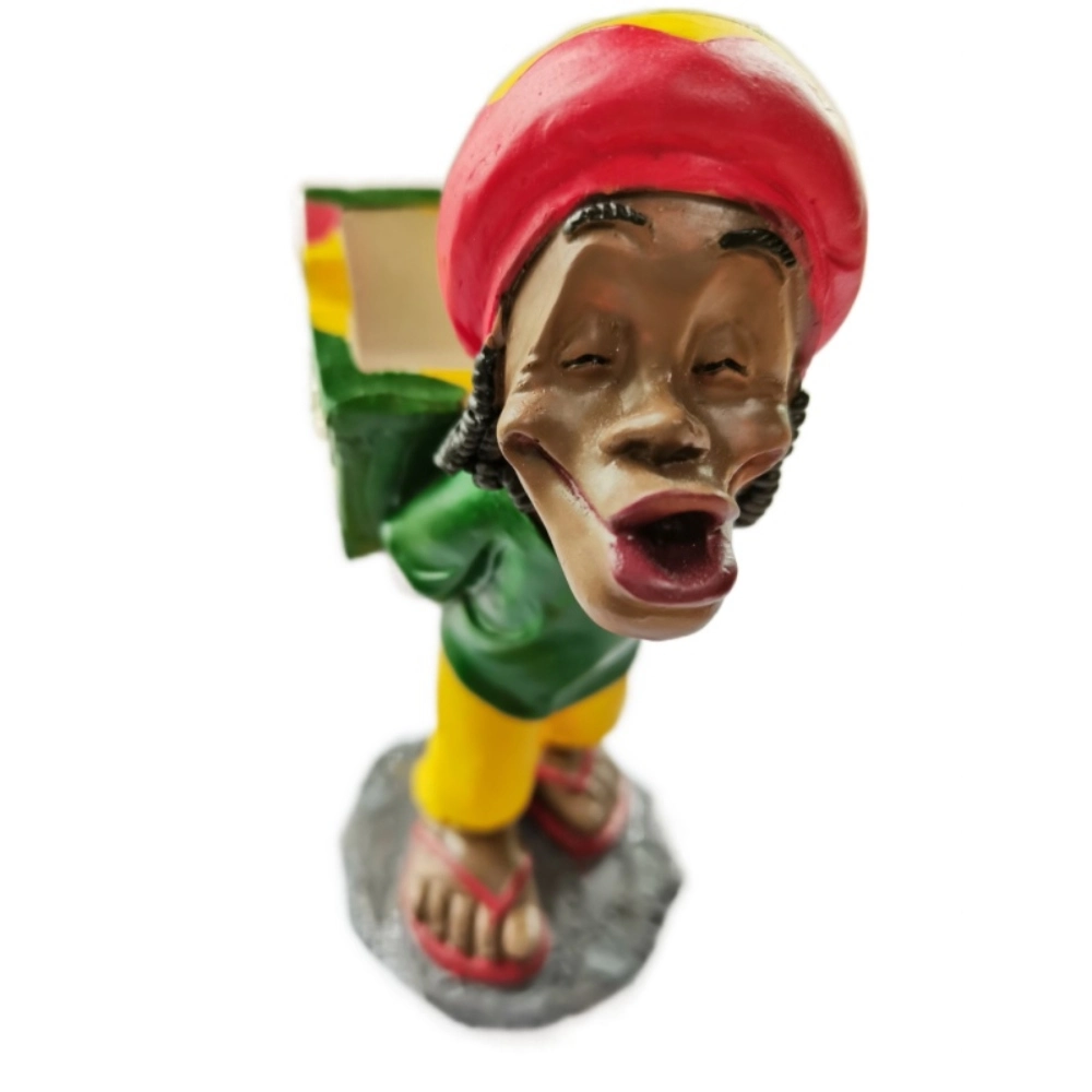 [Q-1003-31] 10CM RESIN ASHTRAY BOB MARLEY (Design 32)