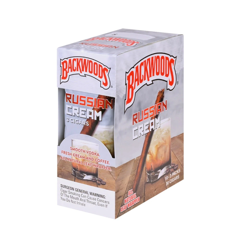 [Q-1310-03] BACKWOODS CIGARS 10/3PK (Russian Cream)