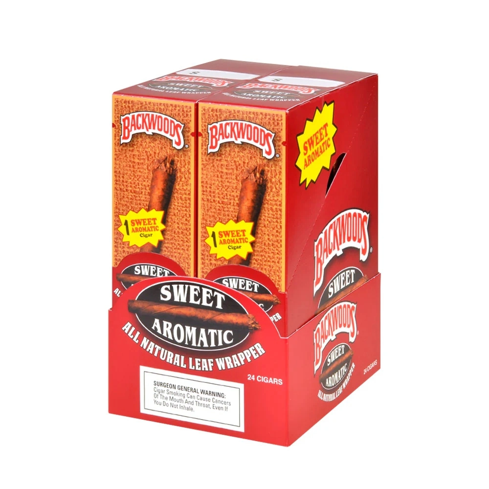 [Q-1314-03] BACKWOODS SINGLE CIGARS 24PK (Sweet Aromatic)