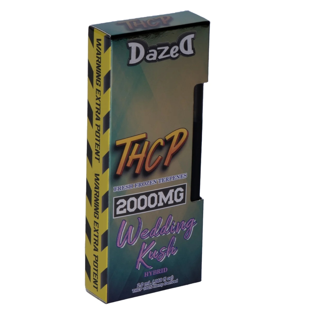 [Q-4350-02] DAZED THCP 2G DISPOSABLE (Wedding Kush)