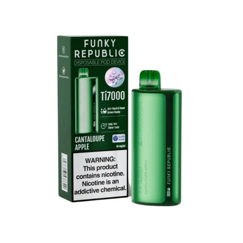[Q-2033-22] FUNKY REPUBLIC TI7000 - 12.8ML 5PK (OSK Ice)