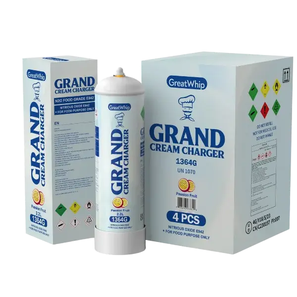 [Q-2292-04] GREAT WHIP 1364G 2.2L 4PK  (Culinary/Food Purposes Only) (Passionfruit)