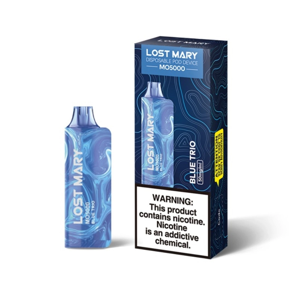 [Q-2770-14] LOST MARY MO5000 DISPOSABLE VAPE- 10ML 5PK (Blue Trio)