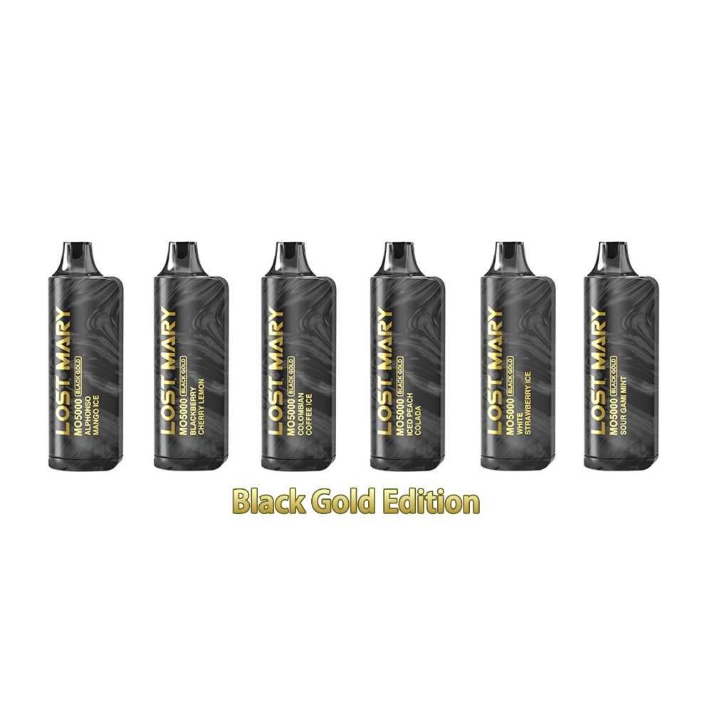 [Q-2771-01] LOST MARY MO5000 GOLD DISPOSABLE- 10ML 5PK (Alphonso Mango Ice)