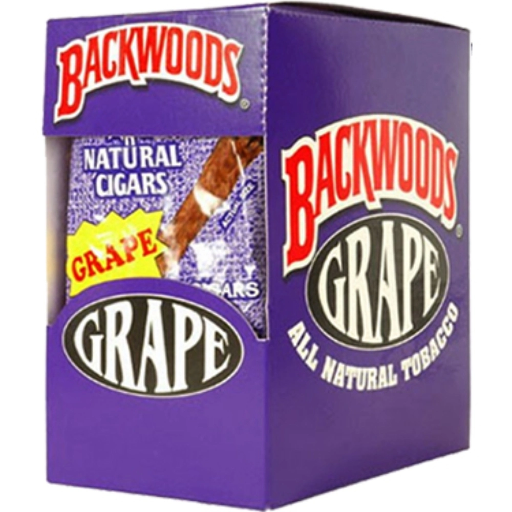 BACKWOODS GRAPE CIGARS 8 PACKS OF 8/5PK