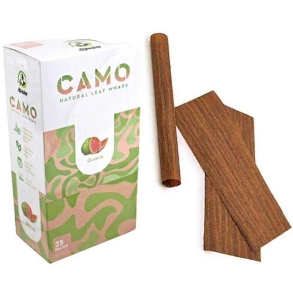 [Q-1544-10] CAMO LEAF WRAP 25/5PK (Guava)