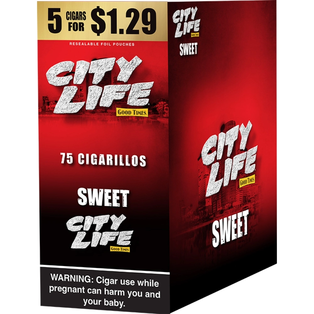 [Q-1605-01] CITY LIFE 5/$1.29 15/5CT (Sweet)