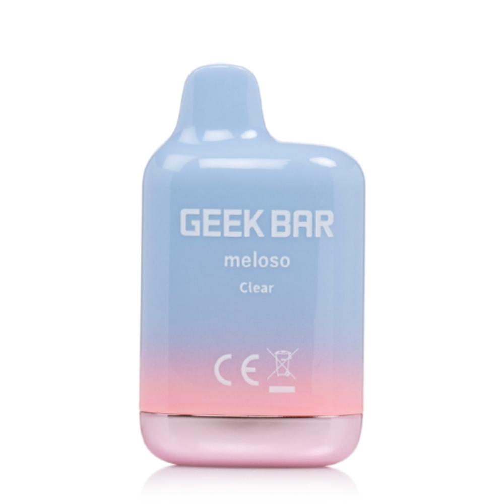 [Q-2067-03] GEEK BAR MELOSO MINI 1500 DISPOSABLE 5ML 10PK (Clear)