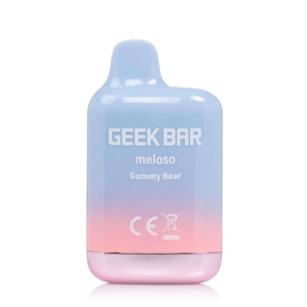 [Q-2067-05] GEEK BAR MELOSO MINI 1500 DISPOSABLE 5ML 10PK (Gummy Bear)