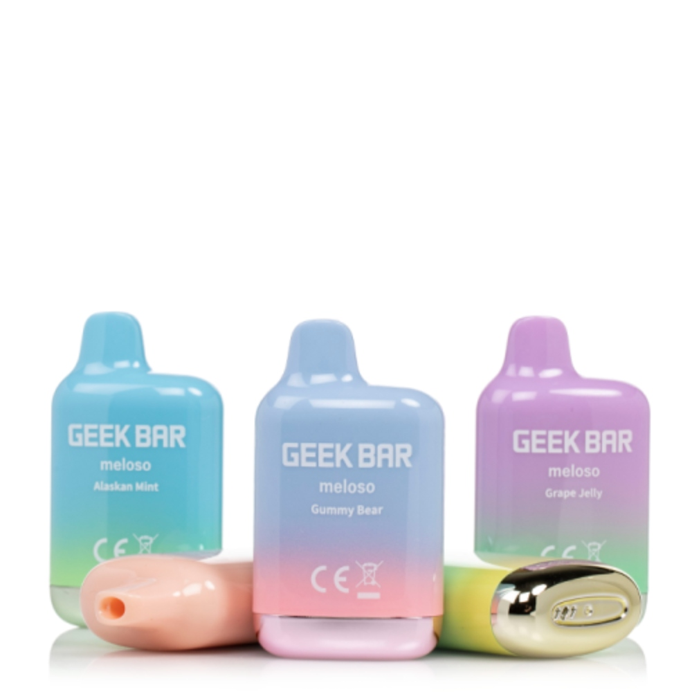 [Q-2067-16] GEEK BAR MELOSO MINI 1500 DISPOSABLE 5ML 10PK (Multiple Flavors)