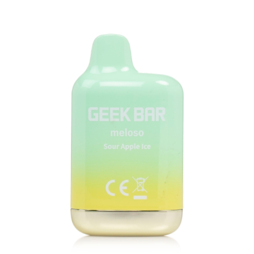 [Q-2067-11] GEEK BAR MELOSO MINI 1500 DISPOSABLE 5ML 10PK (Sour Apple Ice)