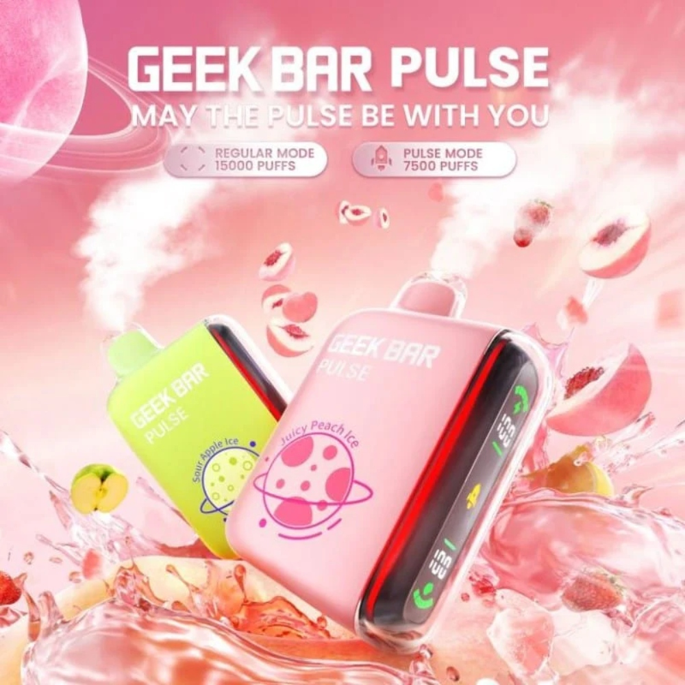 [Q-2069-03] GEEK BAR PULSE 15K 5PK 16ML (Berry Bliss)