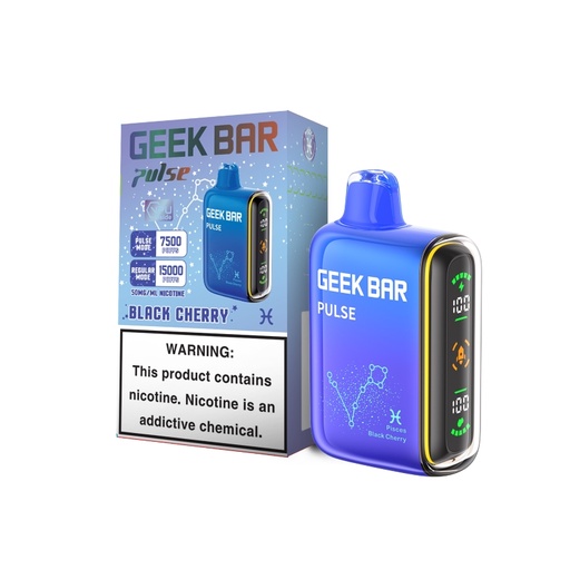 [Q-2069-26] GEEK BAR PULSE 15K 5PK 16ML (Black Cherry)