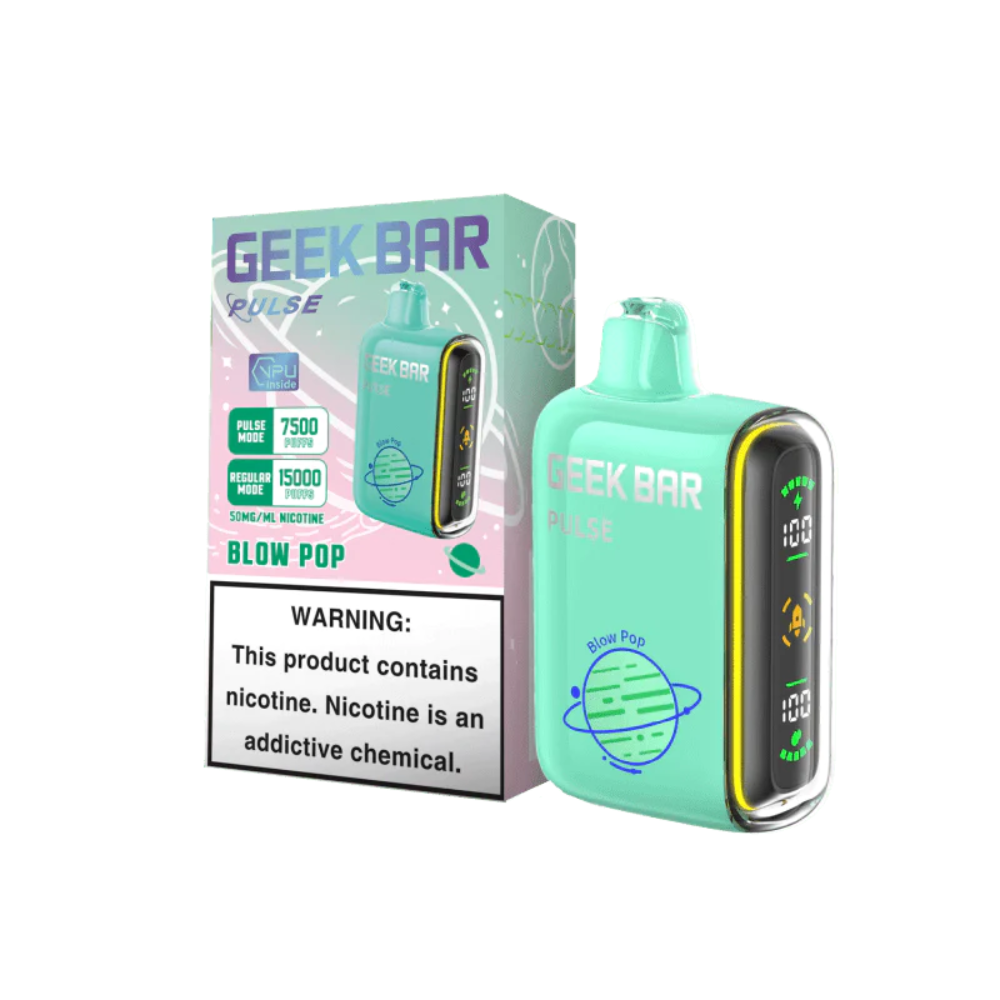 [Q-2069-19] GEEK BAR PULSE 15K 5PK 16ML (Blow Pop)