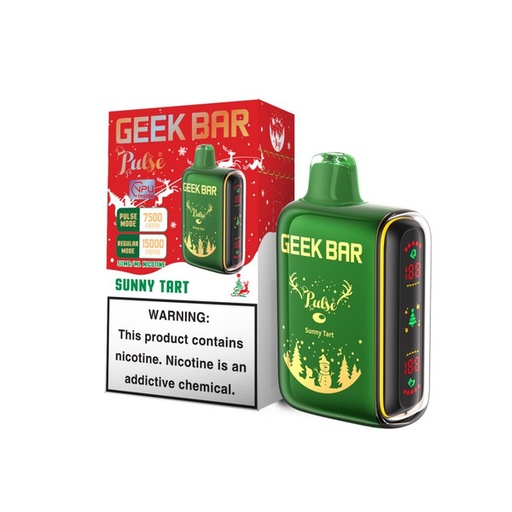 [Q-2069-30] GEEK BAR PULSE 15K 5PK 16ML (Sunny Tart)