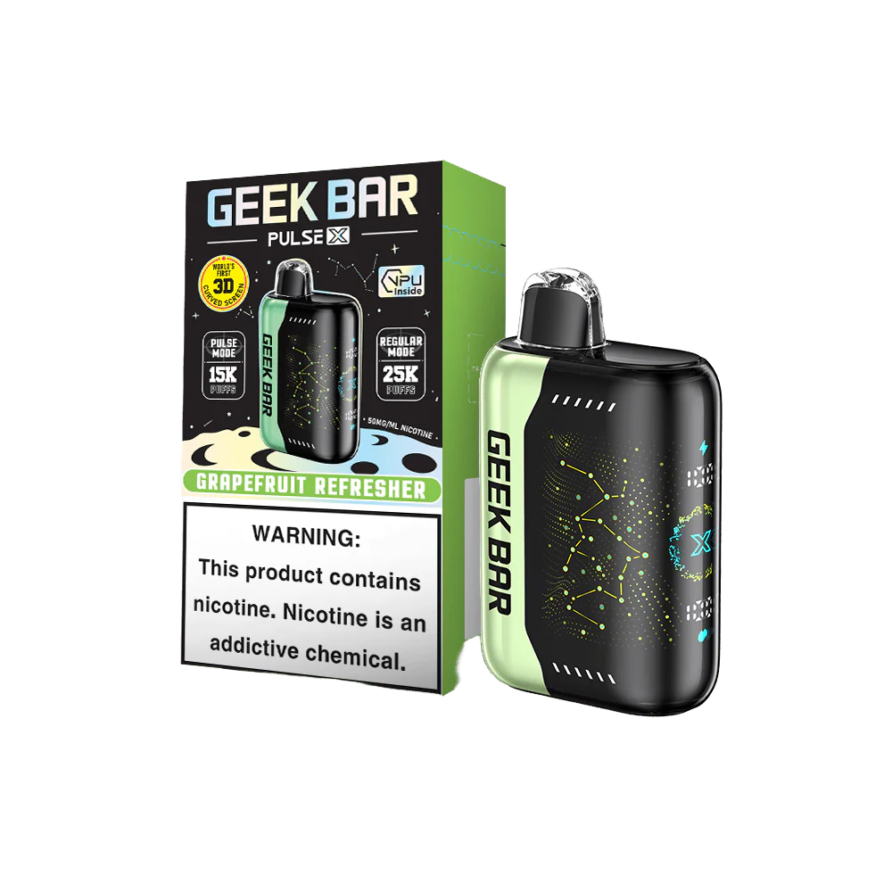 [Q-2073-04] GEEK BAR PULSE X 25000 18ML (Grapefruit Refresher)