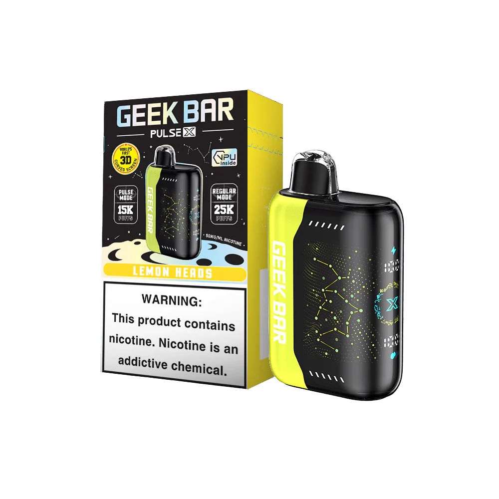 [Q-2073-17] GEEK BAR PULSE X 25000 18ML (Lemon Heads)