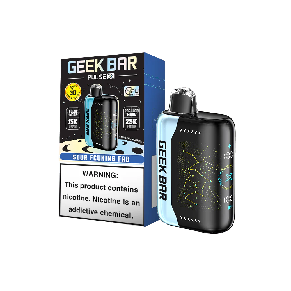 [Q-2073-09] GEEK BAR PULSE X 25000 18ML (Sour Fucking Fab)