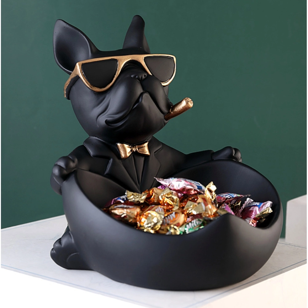 [Q-1521-01] BULLDOG SMOKING (Ashtray Big)